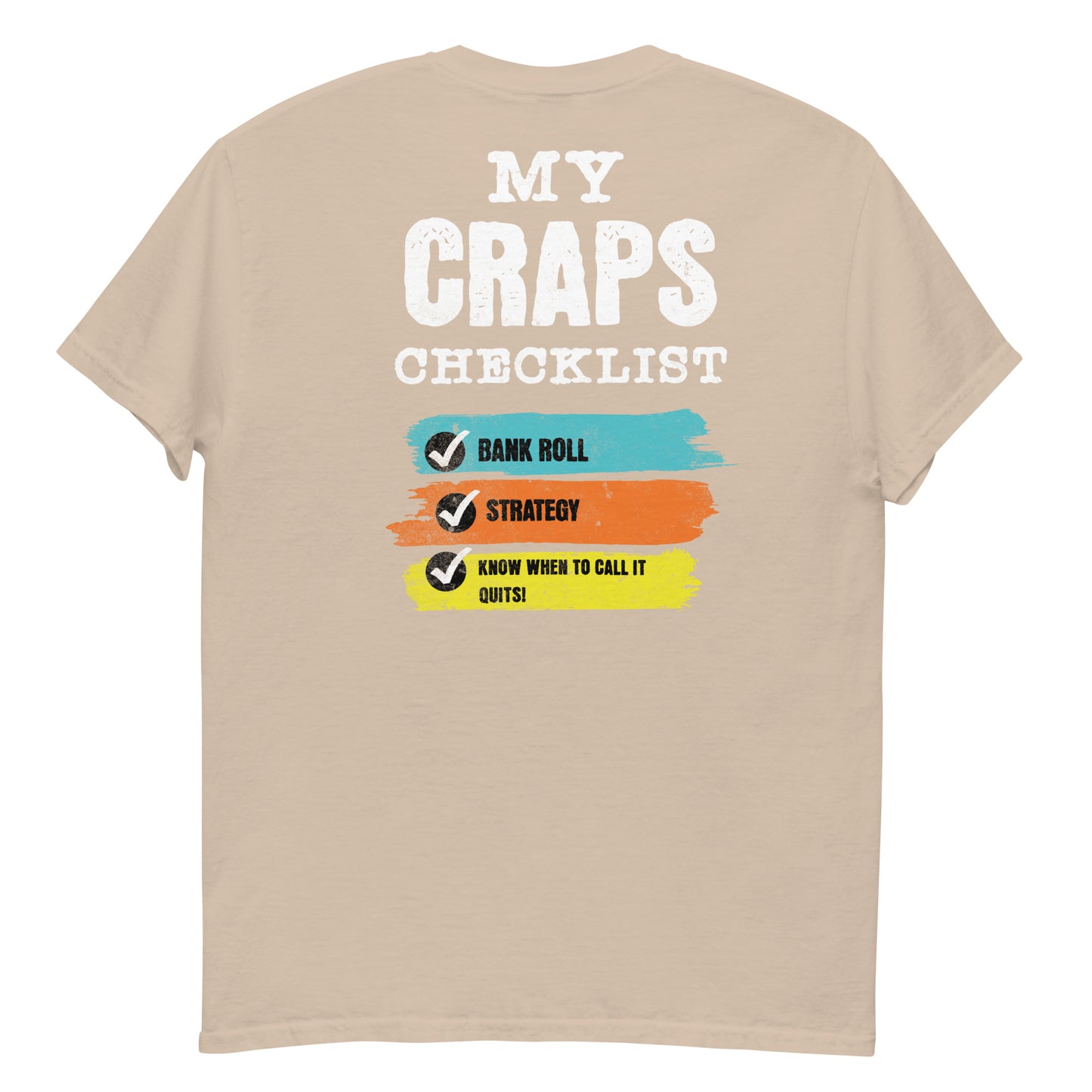 My Craps Checklist 2.0