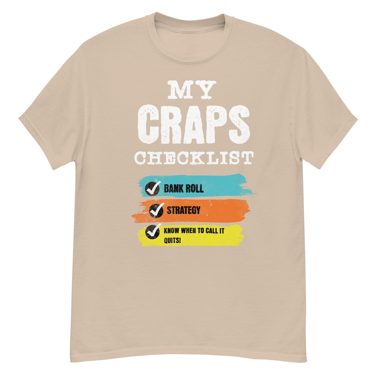 My Craps Checklist