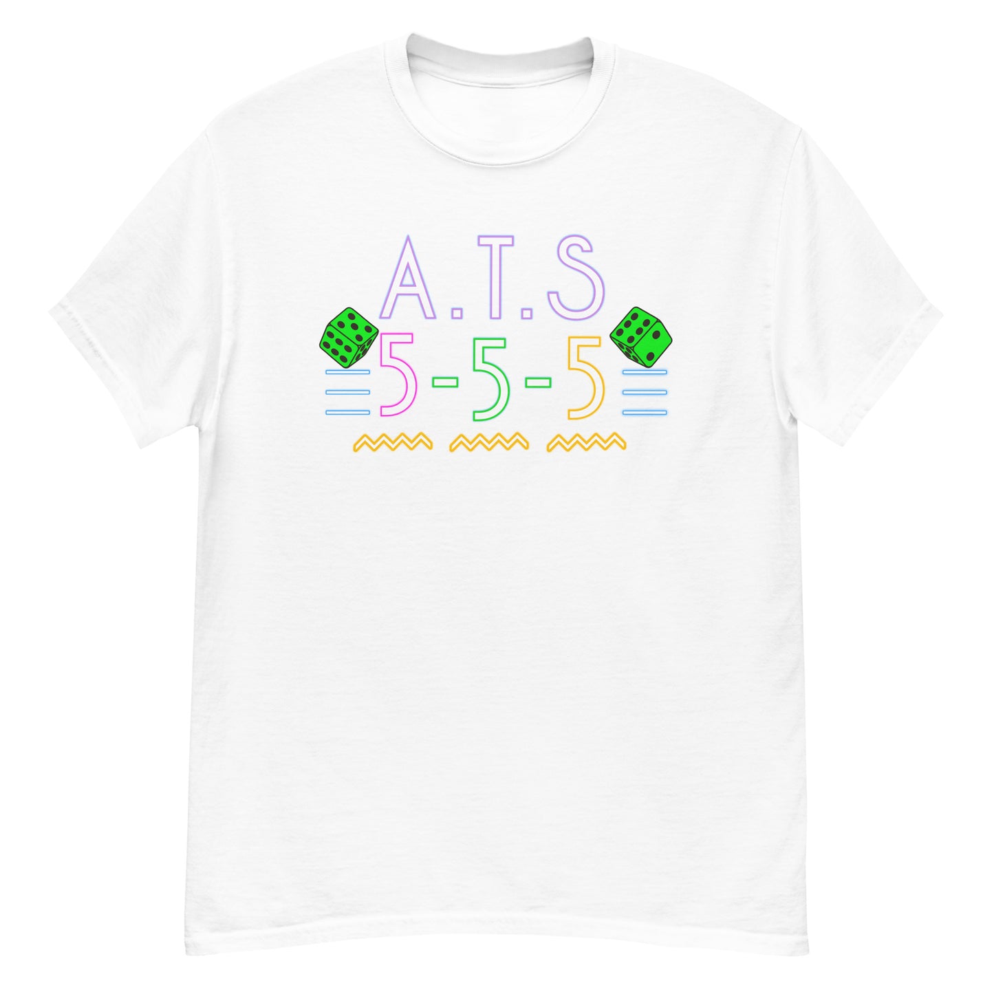 5-5-5 craps dice shirt