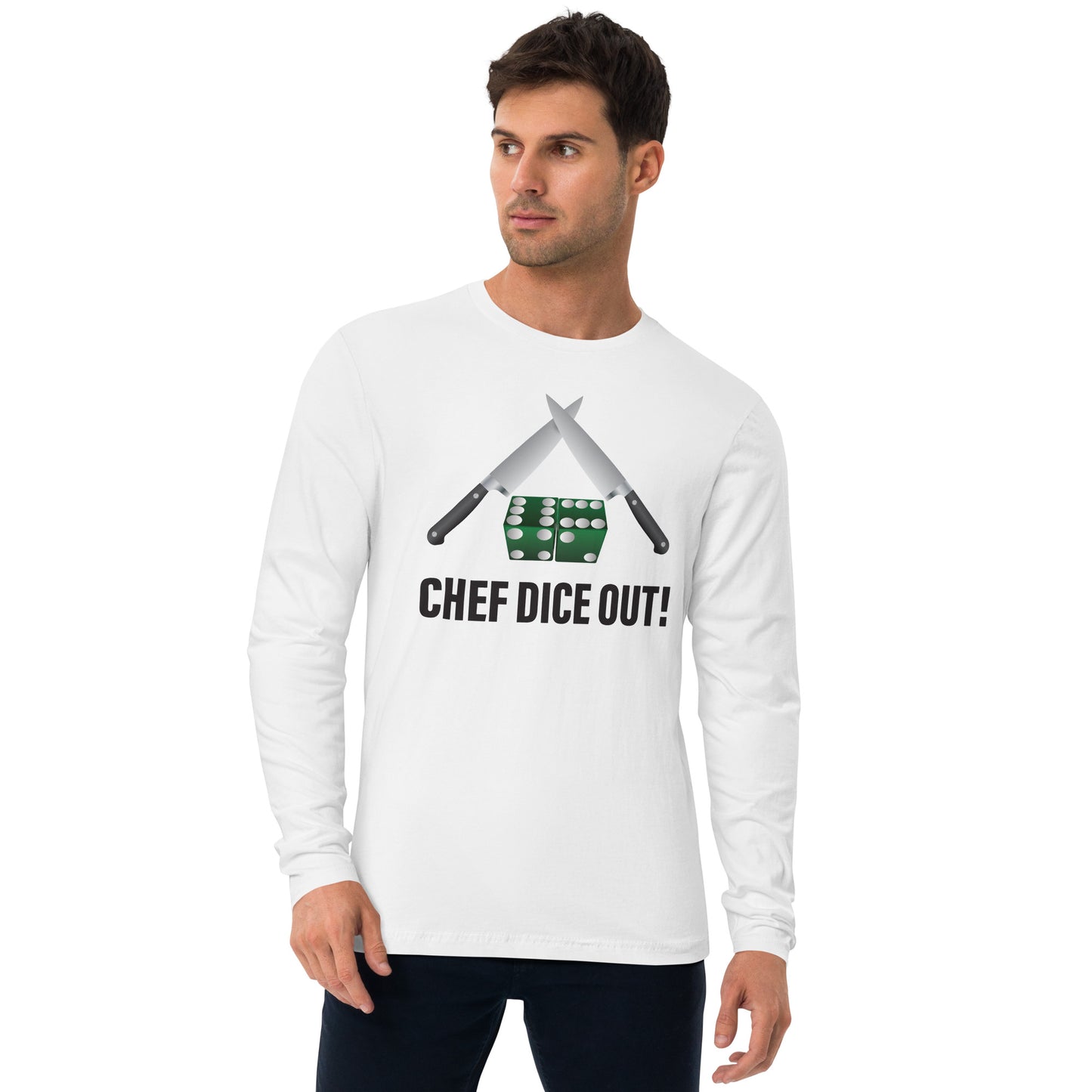 Long Sleeve Fitted Crew