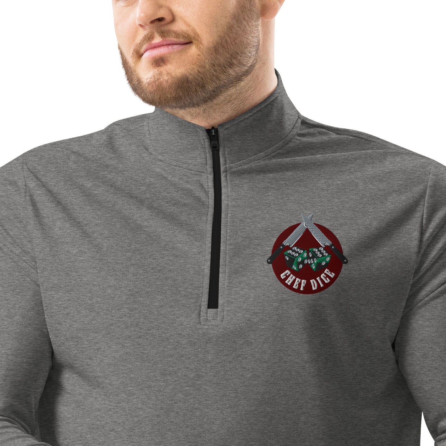 Quarter zip pullover