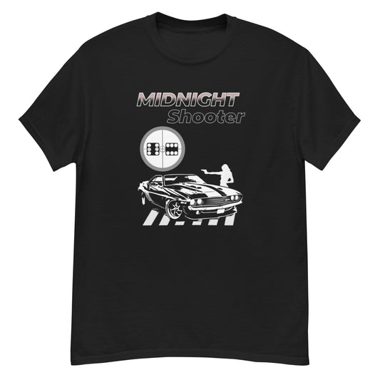 midnight shooter craps and dice shirt