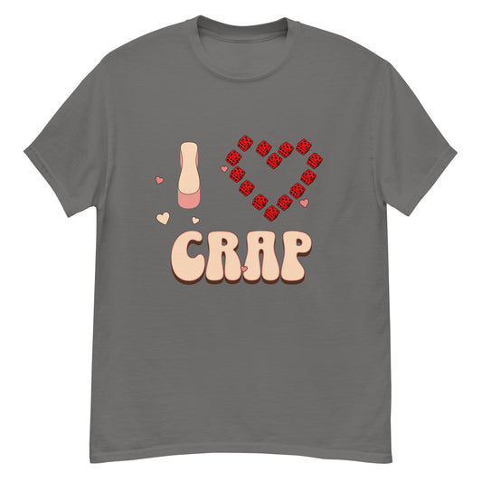 i love craps craps and dice shirt