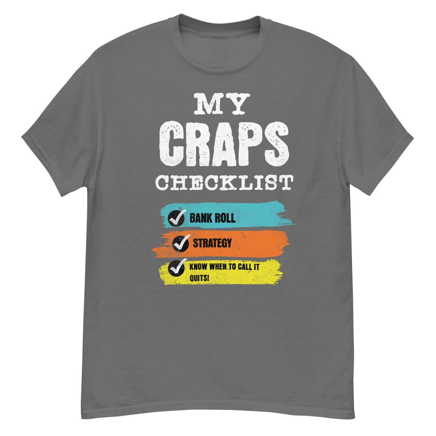 My Craps Checklist