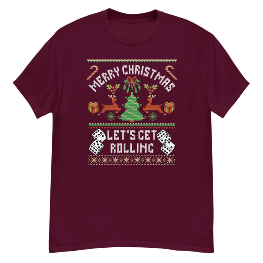 Let's Get Rolling craps and dice shirt 