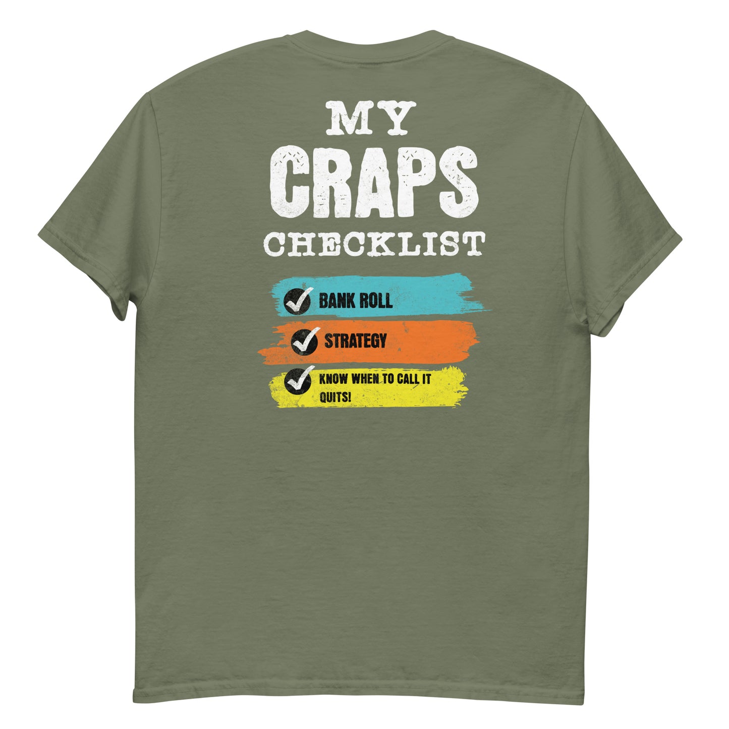 My Craps Checklist 2.0