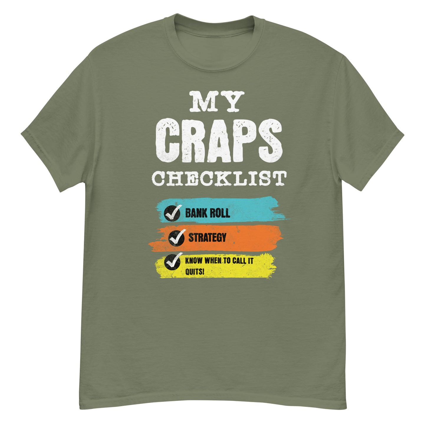 My Craps Checklist