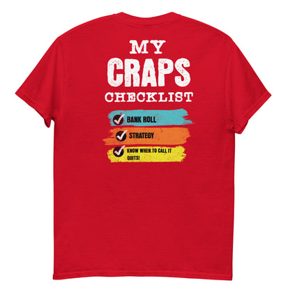 My Craps Checklist 2.0