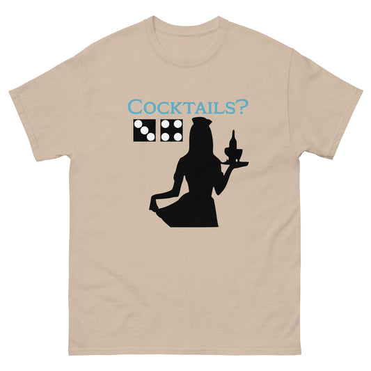 Cocktails craps and dice shirt