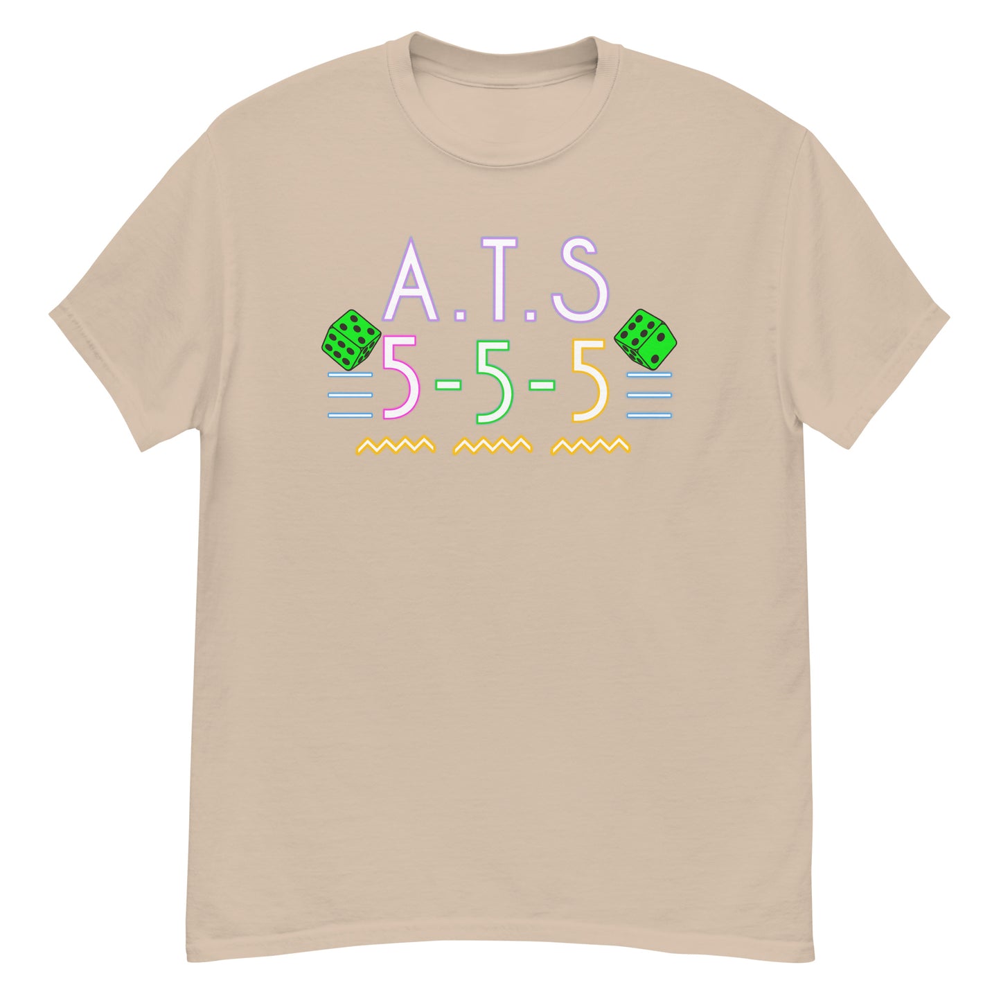 5-5-5 craps dice shirt