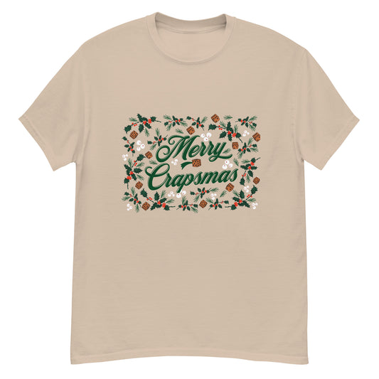 merry crapsmas craps and dice shirt