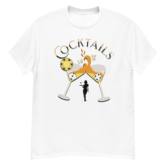 cocktails craps and dice shirt