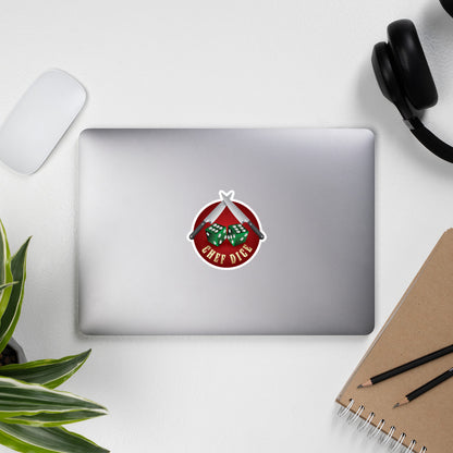 Original Chef Dice Sticker