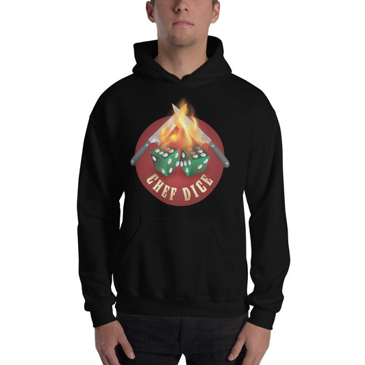 Chef Dice Fire Hoodie